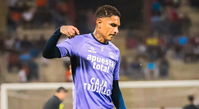 Paolo Guerrero sufrió una lesión muscular. Foto: UCV   