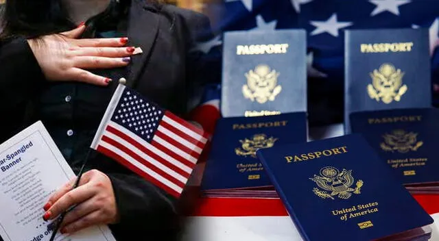 La ciudadanía americana brinda derechos al migrante como un estadounidense nacido. Foto: composición LR   