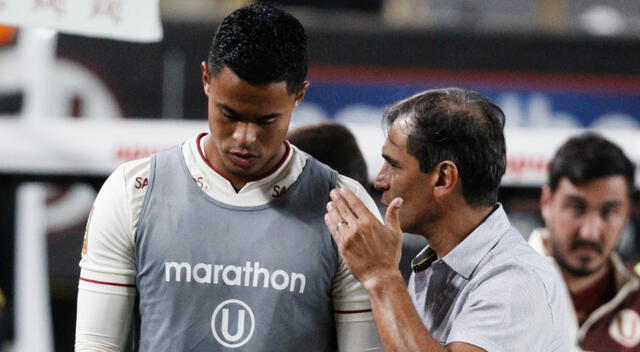 Christopher Olivares contó con minutos en el partido ante Junior por Copa Libertadores. Foto: GLR.   