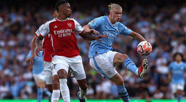 Manchester City y Arsenal son el actual campeón y subcampeón de la Premier League, respectivamente. Foto: AFP   