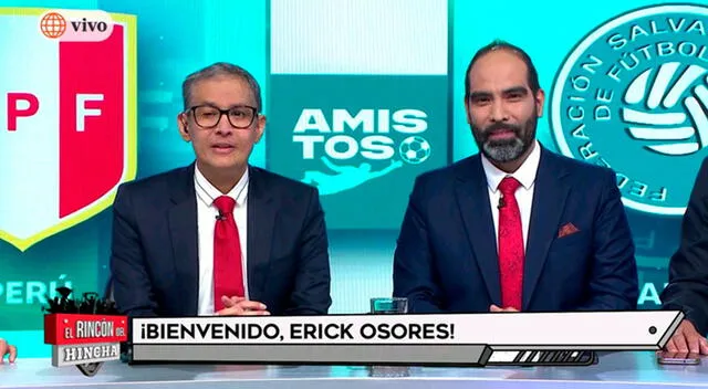 Erick Osores comentó el último amistoso de la selección peruana. Foto: captura de América TV   