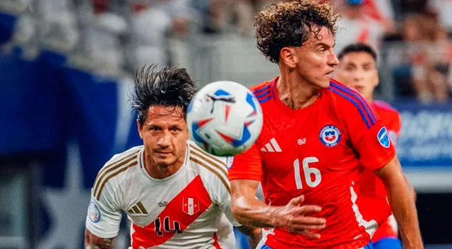 Chile y Perú empataron en su debut en la Copa América. Foto: Conmebol   