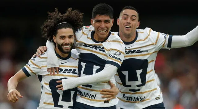 Piero Quispe fue clave en el reciente triunfo de Pumas por la Liga MX. Foto: AFP   