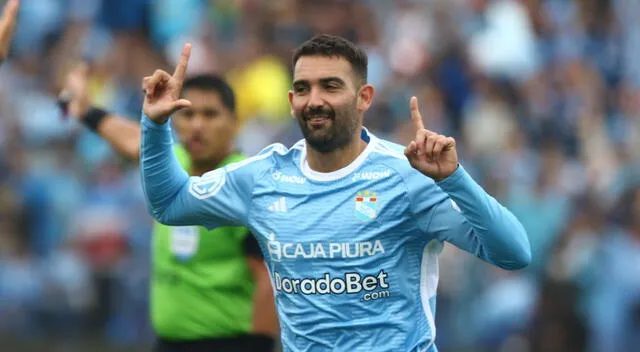 Martín Cauteruccio lleva dos hat-tricks consecutivos en esta Liga 1 2024. Foto: Luis Jiménez/GLR   