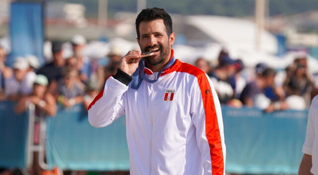 Stefano Peschiera consiguió la primera medalla de bronce para Perú en los Juegos Olímpicos. Foto: Team Perú   