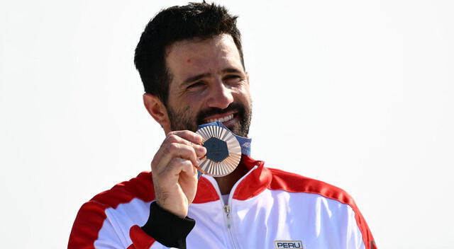  Stefano Peschiera ganó la quinta medalla para Perú en los Juegos Olímpicos.   