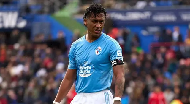 Renato Tapia fue uno de los mejores jugadores del Celta de Vigo en la temporada 2023-24. Foto: AFP   