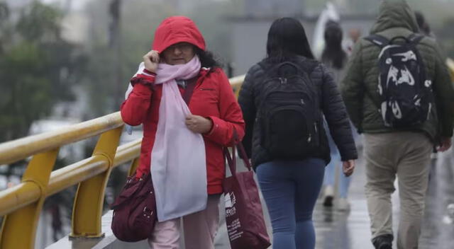 La capital sufre bajas temperaturas durante los últimos días de agosto. Foto: Difusión    