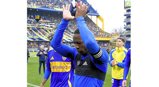 Luis Advíncula es uno de los referentes de Boca Juniors. Foto: Boca Juniors.   