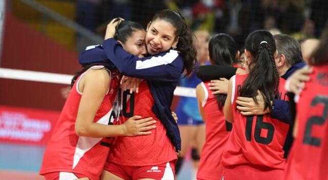 Perú cayó en los cuartos de final. Foto: Federación Peruana de Vóley   