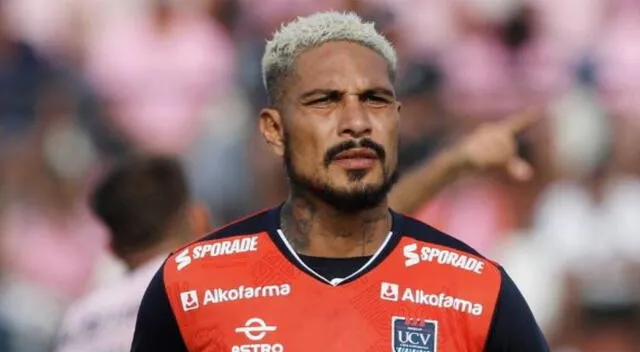 Paolo Guerrero disputó el Torneo Apertura de la Liga 1 y la Copa Sudamericana con César Vallejo. Foto: Liga 1   