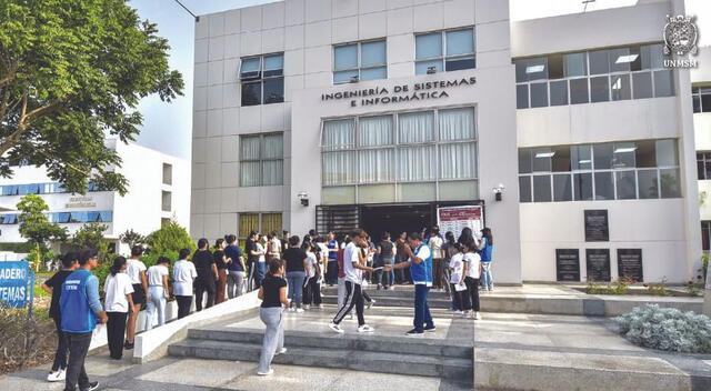 Facultad de Ingeniería de Sistemas e Informática. Foto: UNMSM   