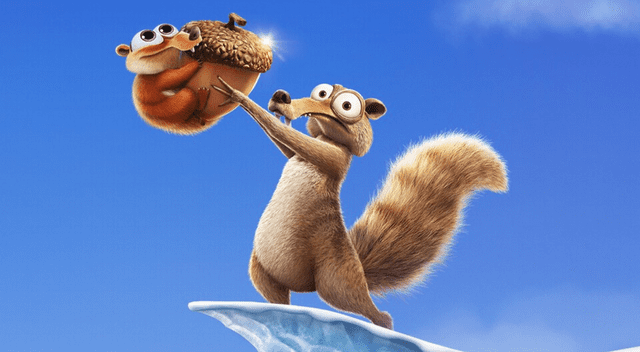  Se encuentra en duda si el personaje Scrat volvería a la franquicia, por disputas legales con su creadora. Foto: Disney +   