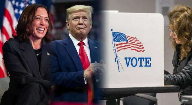 El 5 de noviembre, Estados Unidos elegirá a su próximo sucesor. Foto: composición LR.   