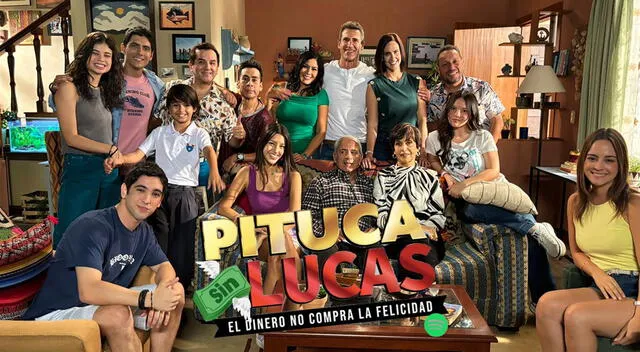 'Pituca sin Lucas' es una jocosa historia de amor entre personas de clases sociales diferentes. Foto: Latina.  