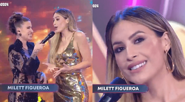  Milett Figueroa debutó como jurado en 'Cantando 2024'. Foto: Captura América Argentina    