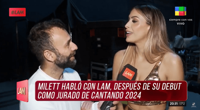  Milett Figueroa revela detalles sobre su participación en reality de Gisela. Foto: Captura LAM    