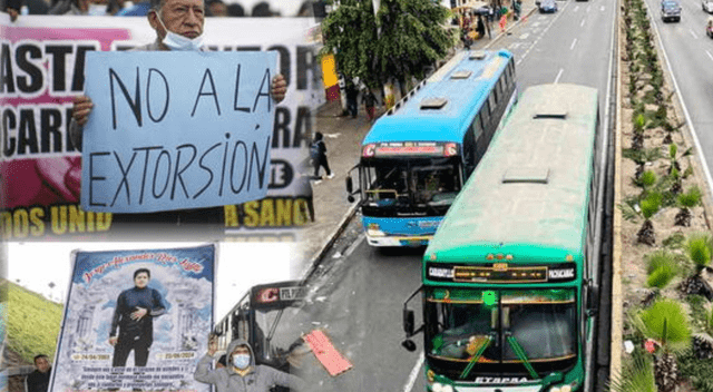 Miles de transportistas mostraron su inconformidad con inoperancia del Gobierno. Foto: Composición LR   