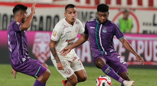 En el Estadio Monumental, Universitario ya goleó 6-0 a Comerciantes Unidos por el Torneo Apertura 2024. Foto: Luis Jiménez/GLR   