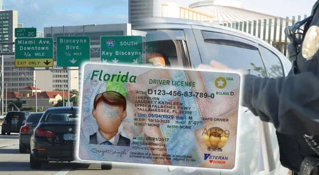 El <strong>FLHSMV</strong> es la entidad que ve por las licencias de conducir en Florida. Foto: composición LR.  