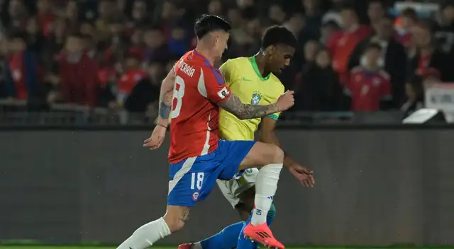 Chile solo tiene 5 puntos en las Eliminatorias Sudamericanas. Foto: AFP   