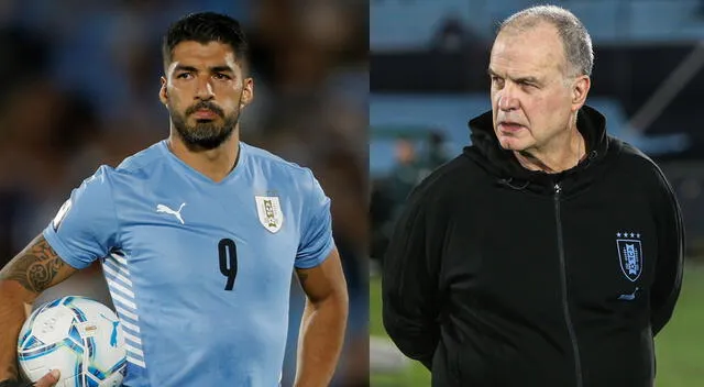 Luis Suárez arremetió contra Bielsa previo al Perú vs Uruguay. Foto: AFP   