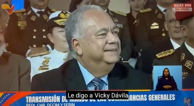 El presidente del Consejo Nacional Electoral de Venezuela, Elvis Amoroso, reapareció el 15 de octubre de 2024, después de 71 días sin aparecer en público. Foto: soyselenah/Twitter   