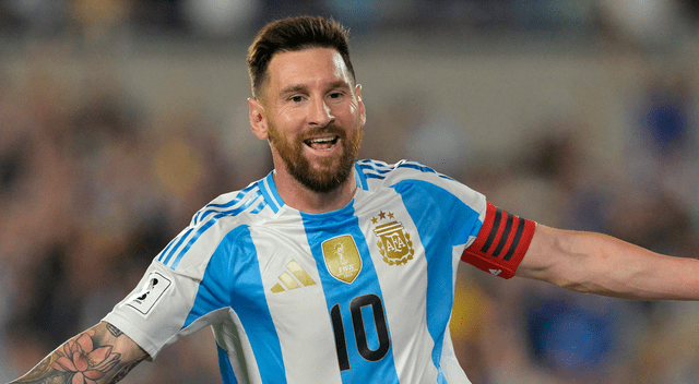 Lionel Messi llegó a los 110 goles con la Albiceleste. Foto: AFP   