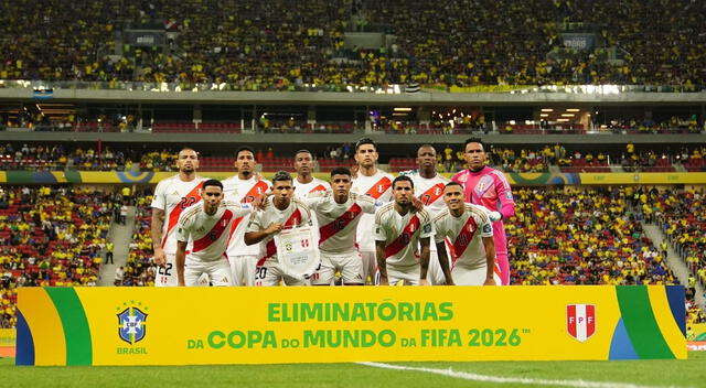 Perú perdió con Brasil en la última fecha por 4-0. Foto: Prensa FPF   