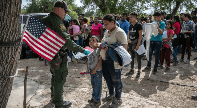 La inmigración ha sido un tema politizado durante la campaña de Trump y Harris en las elecciones 2024. Foto: Difusión.    