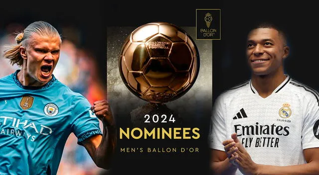 Aunque Haaland y Mbappé son dos de los llamados a ser las próximas estrellas mundiales, no se perfilan como favoritos a ganar esta gala del Balón de Oro. Foto: composición de Líbero   