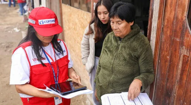  Cofopri entrega títulos de propiedad gratuitos a nivel nacional. Foto: Difusión.   