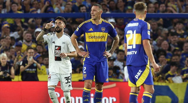 Boca Juniors se ubica muy lejos de los primeros lugares de la Liga Profesional Argentina. Foto: Liga Profesional   