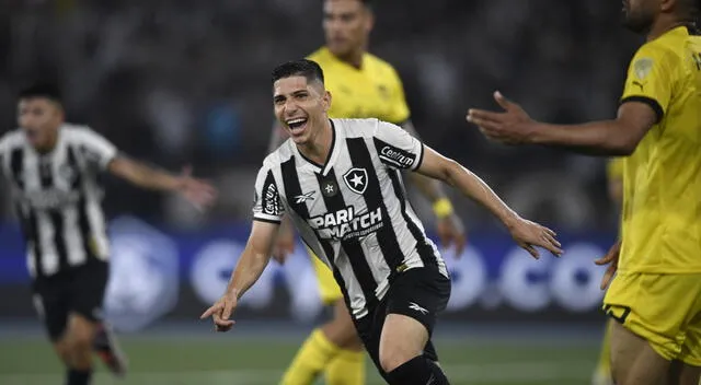 Botafogo nunca ha pedido contra Peñarol por Copa Libertadores. Foto: AFP   