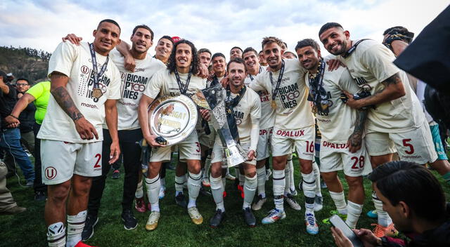 Universitario se consagró bicampeón en su centenario. Foto: Liga 1   