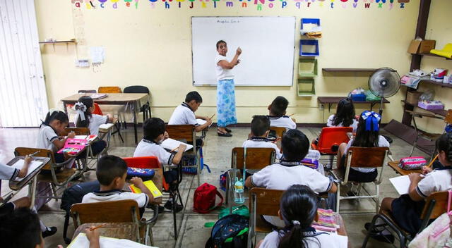 El Ministerio de Educación (Minedu) estableció este calendario, que también contempla períodos de vacaciones durante el año. Foto: difusión.   