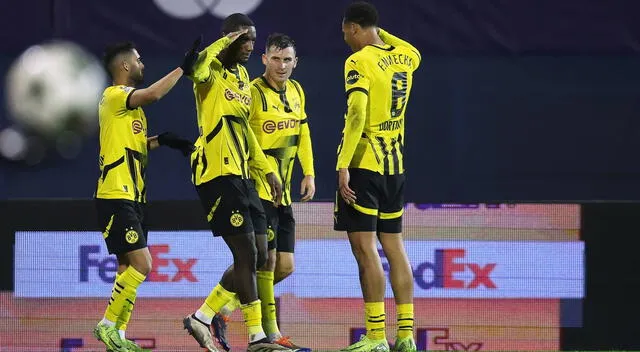 El equipo alemán soo ha perdido un partido en esta Champions League. Foto: Borussia Dortmund   