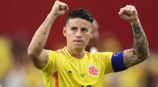 James Rodríguez ya ha jugado dos mundiales con Colombia. Foto: AFP   