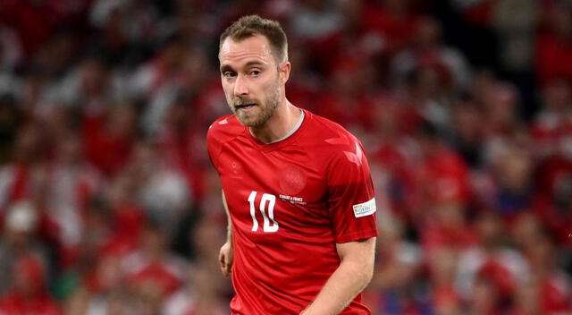 Eriksen es uno de los referentes de la selección de Dinamarca. Foto: AFP   