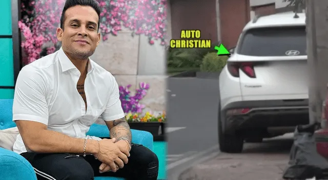 Christian Domínguez fue ampayado en el 'auto rana'.   