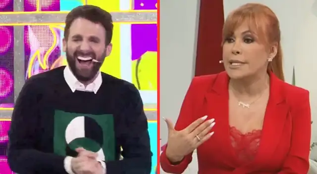  'Peluchín' respondió de forma irónica al anuncio de nueva carta notarial de Magaly Medina. Foto: Composición LR/Willax/Panamericana    