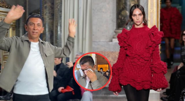  Jorge Luis Salinas triunfa en Milán con su colección inspirada en el Señor de Sipán. 