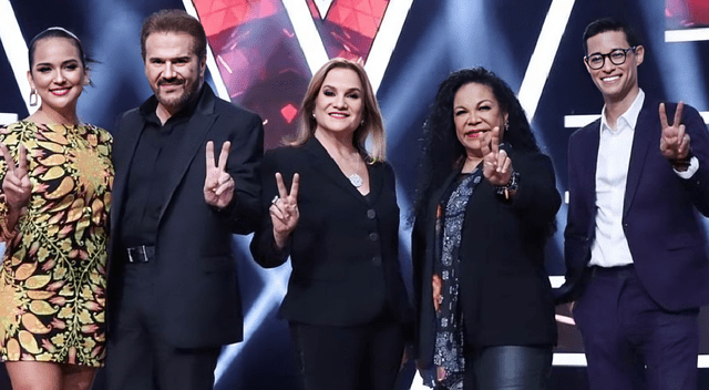 Pimpinela en 'La voz senior'. Foto: Latina   