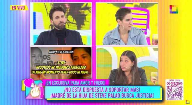 Beatriz Cahuas en 'Amor y fuego'.   