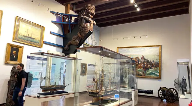 El Museo Naval estará abierto al público este 12 de octubre.   