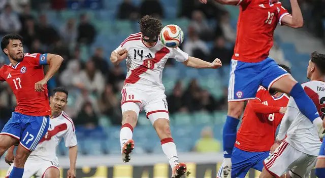 Fabio Gruber es uno de los jugadores que busca consolidarse en la selección peruana. Foto: AFP   