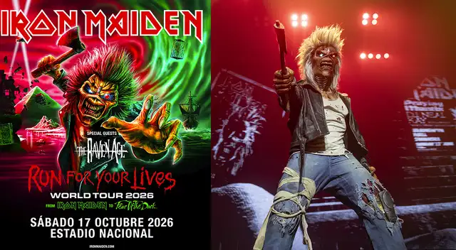 Iron Maiden ofrecerá concierto en Perú. Iron Maiden ofrecerá concierto en Perú.