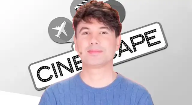 Bruno Pinasco conduce desde hace 25 años el espacio 'Cinescape' en América TV.   