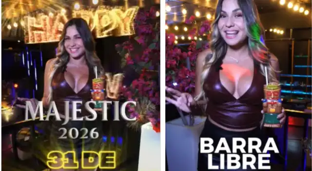 Fiesta para recibir el Año nuevo en Bestial Bar de Miraflores.