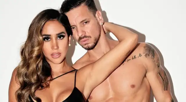 Melissa Paredes y Anthony Aranda.